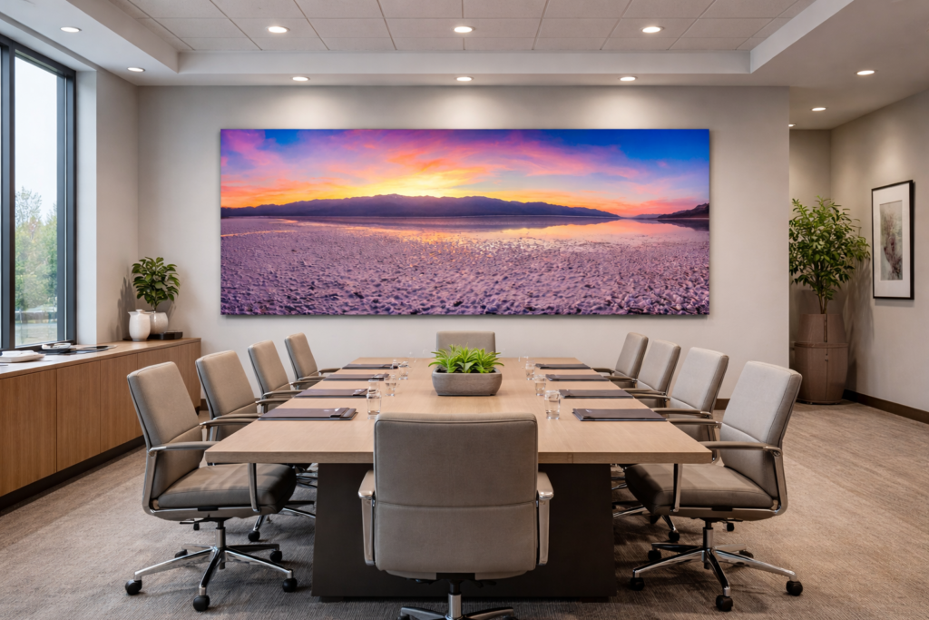 conference room mockup badwater basin