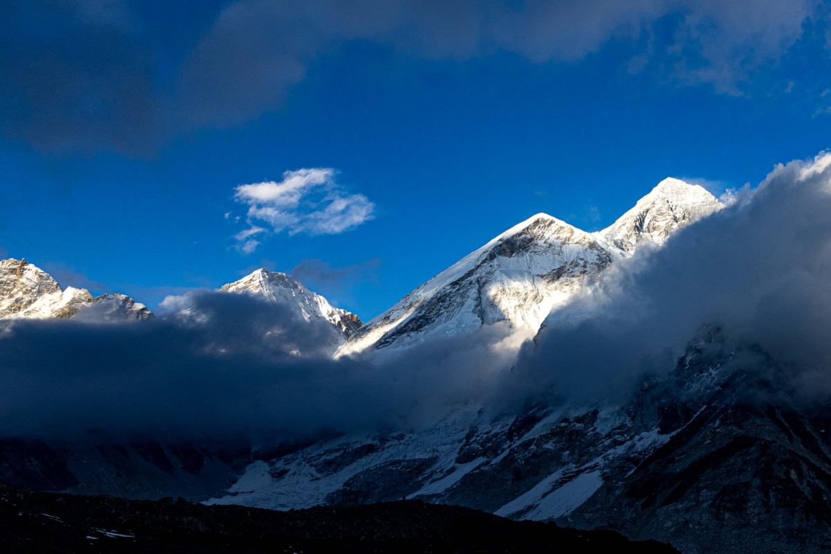 Everest Sunset Panorama